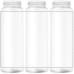 Botella RPET 700ml con pajita | 360 | 219 x 170