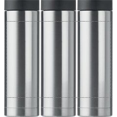 Botella Térmica Inox de Botón 400ml | Circunferencia | 190 x 140