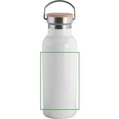 Botella Térmica Sublimable 500ml | Frontal | 80 x 120