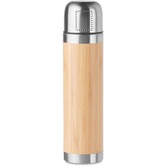 Botella Termo con Bambú 400ml | LID FRONT | 25 x 30