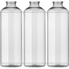 Botella translúcida RPET con mosquetón 750ml | 360 DIGITAL | 229 x 170