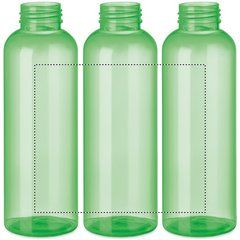 Botella Tritan 500ml Libre de BPA | Circunferencia