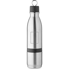 Botella y Vaso 2 en 1 Doble Pared Inox. | BOTTLE FRONT | 40 x 60