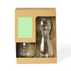 Botella y Vaso Reciclado | En la caja | 70 x 100