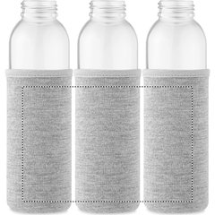 Botella Vidrio Reciclado 500ml con Funda | POUCH T1 | 170 x 115