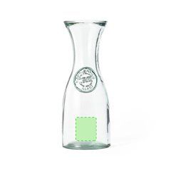 Botella Vidrio Reciclado 800ml | Parte Inferior Centrado | 35 x 40