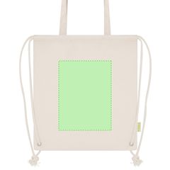 Bolsa Mochila Nevera de algodón reciclado | Area 1 | 190 x 250