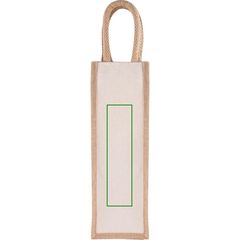 Bolsa de yute alta 11x35cm | Trasera | 50 x 200