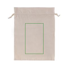 Bolsa de Cordón en Algodón 27x35 cm | Frontal | 120 x 200