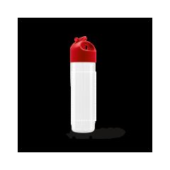 Botella Deportiva 500mL con Pajita Flexible | Cuerpo | 188 x 145