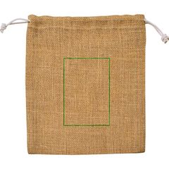 Bolsa Presentación Yute 270gr 25x30 | Frontal | 95 x 140