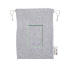 Bolsa de algodón y poliéster 120g | Trasera | 60 x 95