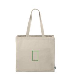 Bolsa con etiqueta Fairtrade | Frontal | 60 x 95