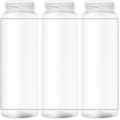 Botella RPET 700ml con pajita | 360 | 219 x 170