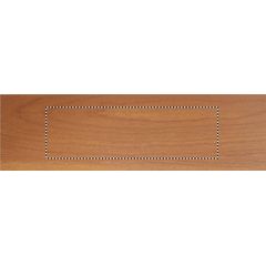 Bolígrafo metalizado con luz led y puntero láser rojo en estuche de madera | BOX TOP | 100 x 30