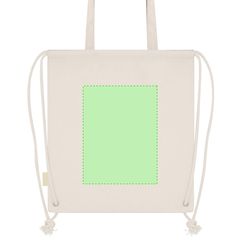 Bolsa Mochila Nevera de algodón reciclado | Area 2 | 190 x 250