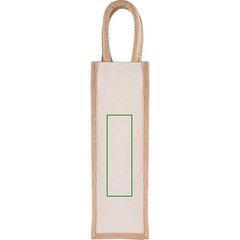 Bolsa de yute alta 11x35cm | Trasera | 50 x 140