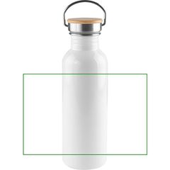Botella Sublimación Acero INOX y Bambú 750ml | Frontal | 200 x 130