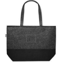 Bolsa Fieltro RPET con Asas y Base | BACK DEBOSSING | 100 x 80