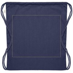 Bolsa resistente de cuerdas algodón reciclado | Trasero | 300 x 260