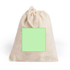 Bolsa de redecilla plegable en algodón para frutas o compra | Cara B | 70 x 70