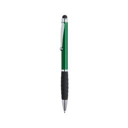 Bolígrafo con puntero táctil Verde