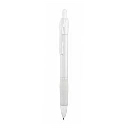 Bolígrafo cuerpo blanco detalles color Blanco