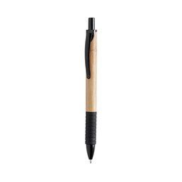 Boligrafo ecológico de bambú ideal para publicidad Negro