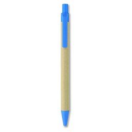 Bolígrafo ecológico de fibra de almidón de maíz y tinta azul Azul