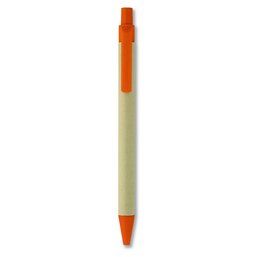 Bolígrafo ecológico de fibra de almidón de maíz y tinta azul Naranja