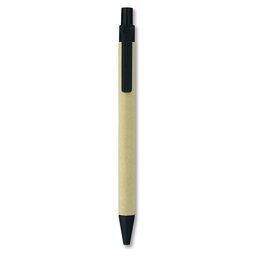 Bolígrafo ecológico de fibra de almidón de maíz y tinta azul Negro
