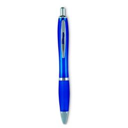 Bolígrafo río de color en ABS Azul