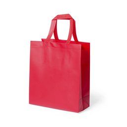 Bolsa de non woven laminado de 110 g/m² Rojo