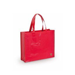 Bolsa en non-woven laminado de 100 g/m² Rojo