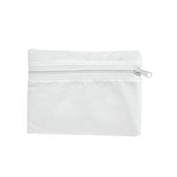 Bolsa plegable kima en poliéster 190t 40 x 37 x 6 cm Blanco