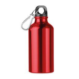 Botella agua deportiva en aluminio Rojo