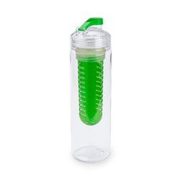 Botella de agua de tritán resistente al calor con enfriador (700 ml) Verde