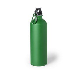 Botella de agua personalizada de aluminio (800 ml) Verde