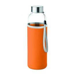 Botella de cristal ideal para publicidad (500 ml) Naranja