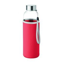 Botella de cristal ideal para publicidad (500 ml) Rojo
