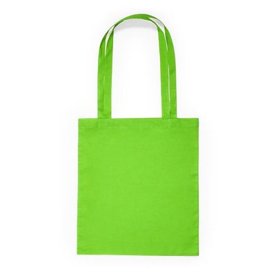 Bolsa de algodón de color 140 g/m² Verde Oasis 37X41Cm
