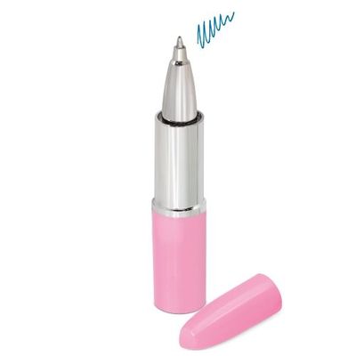 Bolígrafo Forma Pintalabios Rosa