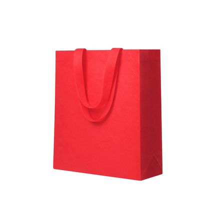 Bolsa non-woven laminado de asas cortas reforzadas