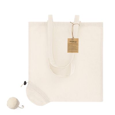 Bolsa ecológica plegable de algodón muy resistente
