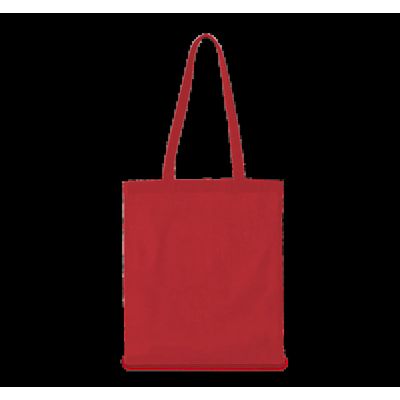 Bolsa de compras algodón orgánico Hibiscus Red