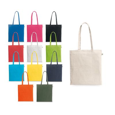 Bolsa de algodón reciclado y poliéster rPET