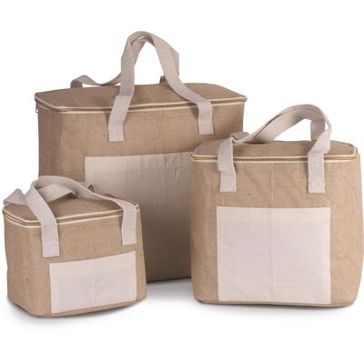 Bolsa isotérmica exterior de yute