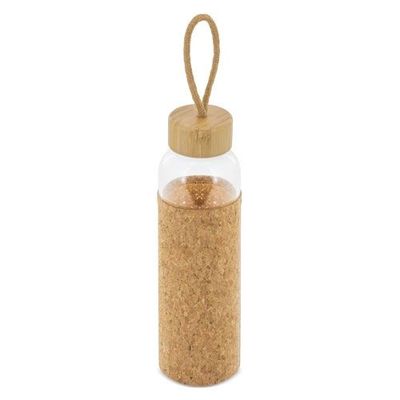 Botella de Cristal 500ml con protección de corcho