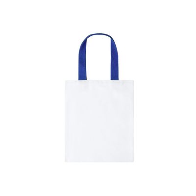 Bolsa Canvas 230g Reforzada Bicolor Azul