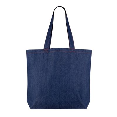 Bolsa grande en denim reciclado 280 gr/m²